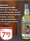 Bisongrass Vodka Angebote von Grasovka bei GLOBUS Erlangen für 7,99 €