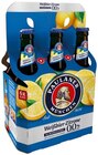 Weißbier Zitrone 0.0% oder Weißbier 0.0% Angebote von Paulaner bei REWE Illertissen für 3,99 €