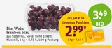 Aktuelles Weintrauben blau Angebot bei tegut in Nürnberg ab 2,99 €