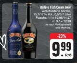 Irish Cream Likör bei E center im Hofheim Prospekt für 9,99 €