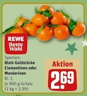 Clementinen oder Mandarinen Angebote von REWE Beste Wahl bei REWE Nürnberg für 2,69 €