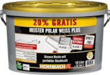 Aktuelles Wandfarbe „Meister Polarweiß Plus“ Angebot bei Hornbach in Heidelberg ab 52,95 €
