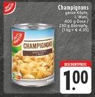 Champignons Angebote von GUT&GÜNSTIG bei EDEKA Düsseldorf für 1,00 €