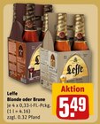 Blonde oder Brune Angebote von Leffe bei REWE Leinfelden-Echterdingen für 5,49 €