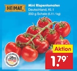 Mini Rispentomaten im Netto Marken-Discount Prospekt Mini Rispentomaten von Heimat im aktuellen Netto Marken-Discount Prospekt für 1,79 €