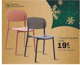 Chaise Claudine - But à Quimper Chaise Claudine en promo chez But Quimper à 19,99 €