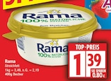 Streichfett von Rama für 1,39 € bei EDEKA im Angebot Streichfett von Rama im aktuellen EDEKA Prospekt