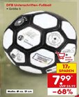 DFB Unterschriften-Fußball im Netto Marken-Discount Prospekt DFB Unterschriften-Fußball von im aktuellen Netto Marken-Discount Prospekt für 7,99 €