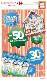 Catalogue Supermarchés Carrefour Market en cours à Allemans et alentours, 20 ANS DE FIDÉLITÉ ÇA SE FÊTE, 56 pages, 05/11/2024 - 17/11/2024