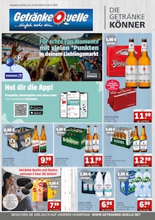 Bier im aktuellen Getränke Quelle WVG Prospekt (Magdeburg) Bier im Getränke Quelle WVG Prospekt "...einfach mehr drin" mit 6 Seiten (Magdeburg)