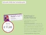 LINDA Pfungstadt - KadeFungin 3 Kombi-Packung Angebot im Prospekt KadeFungin 3 Kombi-Packung bei LINDA im Pfungstadt Prospekt für 11,89 €
