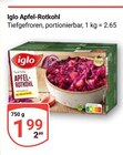 Apfel-Rotkohl im Angebot bei GLOBUS in Weinheim Apfel-Rotkohl Angebote von Iglo bei GLOBUS Weinheim für 1,99 €