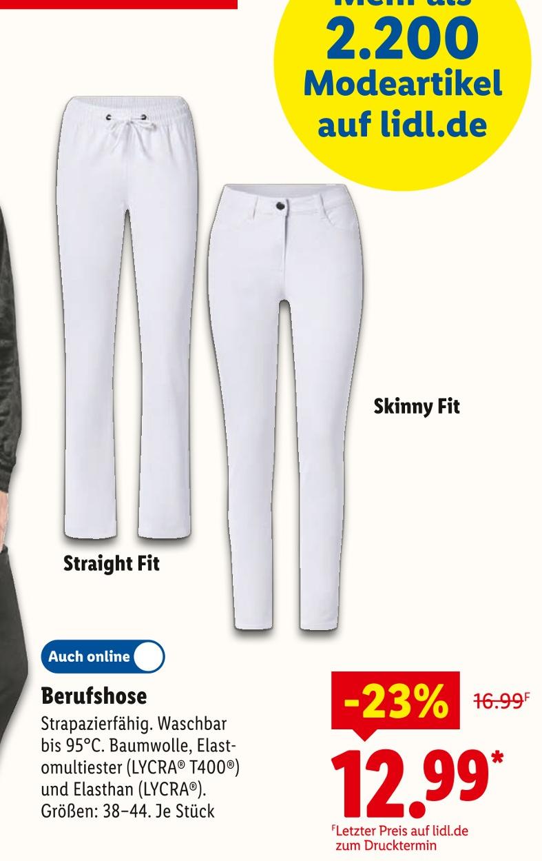 Berufshose Straight Fit