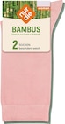 Socken mit Bambus-Viskose rosa + grün Gr. 35-38 von nur die im aktuellen dm-drogerie markt Prospekt für 9,95 €