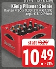 Steinie Angebote von König Pilsener bei E center Kleve für 10,49 €