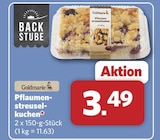 combi - Pflaumenstreuselkuchen Angebot im Prospekt Pflaumenstreuselkuchen bei combi im Prospekt "" für 3,49 €