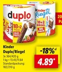 Duplo im Lidl Prospekt Duplo von Kinder im aktuellen Lidl Prospekt für 4,89 €