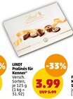 Pralinés für Kenner Angebote von LINDT bei Penny-Markt Wolfsburg für 3,99 €