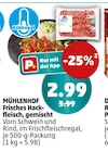 Frisches Hackfleisch, gemischt bei Penny im Hartmannsdorf Prospekt für 2,99 €