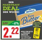 Aktuelles Feine Butter oder Streichzart Ungesalzen Angebot bei Marktkauf in Recklinghausen ab 1,99 €