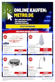 Weihnachtsbaum im aktuellen METRO Prospekt (Wolfenbüttel) Weihnachtsbaum im METRO Prospekt "Metro Markets" mit 2 Seiten (Wolfenbüttel)