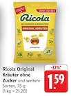Original Kräuter ohne Zucker Angebote von Ricola bei E center Göppingen für 1,59 €