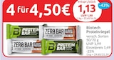 Proteinriegel von BiotechUSA für 1,49 € bei budni im Angebot Proteinriegel von BiotechUSA im aktuellen budni Prospekt