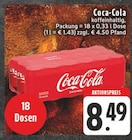 18 Dosen Angebote von Coca-Cola bei EDEKA Viersen für 8,49 €