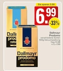 Prodomo Angebote von Dallmayr bei WEZ Minden für 6,99 €