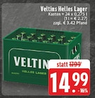 Helles Lager Angebote von Veltins bei E center Wermelskirchen für 14,99 €