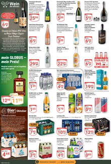 Bier im GLOBUS Prospekt "Aktuelle Angebote" mit 27 Seiten (Neubrandenburg)
