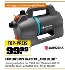 Gartenpumpe „4100 Silent“ Angebote von Gardena bei OBI Ansbach für 99,99 €
