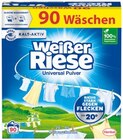 Universalwaschmittel Pulver oder Spee Colorwaschmittel Gel von Weißer Riese im aktuellen REWE Prospekt