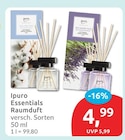 Essentials Raumduft von Ipuro im aktuellen budni Prospekt