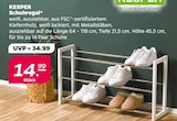 Schuhregal Angebote von KESPER bei Netto mit dem Scottie Norderstedt für 14,99 €