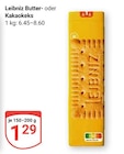 Butterkeks im Angebot bei GLOBUS in Jena Butterkeks Angebote von Leibniz bei GLOBUS Jena für 1,29 €
