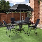 Set milano 6pcs table ronde + 4 dans le catalogue B&M