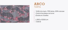 Arco tapis - Crozatier à Versailles Arco tapis en promo chez Crozatier Versailles à 1 045,00 €