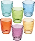 Verres colorés - Tognana en promo chez Lidl Montélimar à 5,99 €