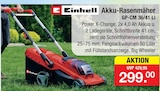Akku-Rasenmäher GP-CM 36/41 Li Angebote von Einhell bei Zimmermann Langenhagen für 299,00 €