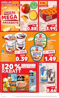 Aktueller Kaufland Prospekt "Aktuelle Angebote" Seite 2 von 48 Seiten für Hauzenberg