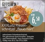 Gutschein XXXLutz Riesenschnitzel „Bauernart“ Angebote bei XXXLutz Möbelhäuser Frankfurt für 6,50 €