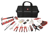 Castorama Besançon - Promo Ensemble d'outils 106 pièces avec sac à outils textile 41 cm - Performance Power Promo Ensemble d'outils 106 pièces avec sac à outils textile 41 cm - Performance Power à 42,90 € dans le catalogue Castorama à Besançon