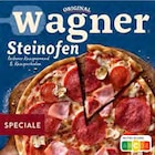 Steinofen-Pizza oder Flammkuchen Angebote von Original Wagner bei tegut Aschaffenburg für 1,89 €