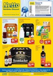 Bier im Netto Marken-Discount Prospekt in Crimmitschau Aktueller Netto Marken-Discount Prospekt mit Bier, "DER ORT, AN DEM DU IMMER AUSGEZEICHNETE PREISE FINDEST.", Seite 1