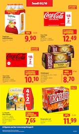 Coca-Cola Angebote im Prospekt "Plus de 55 produits bio dans l'assiette, ça vaut le coup." von Lidl auf Seite 21