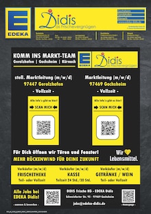 Aktueller EDEKA Prospekt für Gerolzhofen mit  Seiten