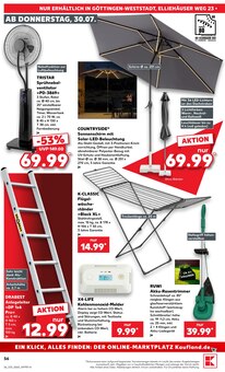 Sonnenschirm im Kaufland Prospekt "Hier bin ich richtig" mit 66 Seiten (Göttingen)