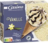 Cônes glacés Vanille - CASINO en promo chez Casino Supermarchés Antony à 2,09 €