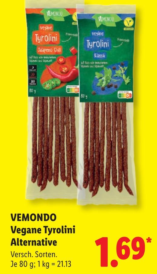 Vegane Tyrolini Alternative Klassik